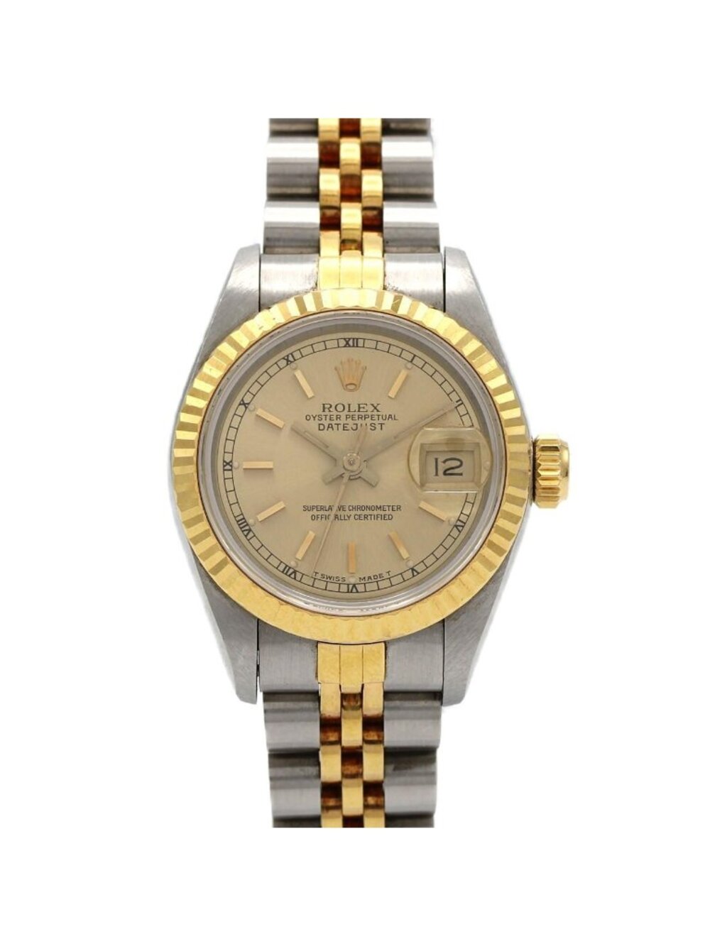 Rolex Datejust Stainless Steel Yellow Gold Automatic